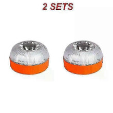 (2Pcs) 2025 Spain DGT-Approved Car Emergency Light - Rechargeable & Magnetic (1-3Pcs)