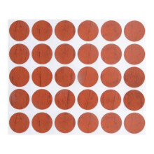 (apple wood 1) Pack of 30 Self Adhesive Screw Hole Covers Vibranting Color Waterproof PVC Stickers for Concealing Furniture Holes warm white