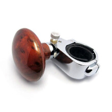 (Mahogany Color) Steering Wheel Handle Knob Heavy Duty Spinner Car Truck Labor-saving Spin Ball