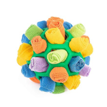 (Green) Dog Puzzle Toys,pet Interactive Snuffle Ball Toy For Slow Feeder Training