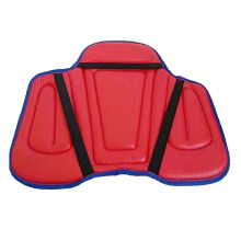(Red) Durable PU Equestrian Saddle Seat Pad for Horse Riding