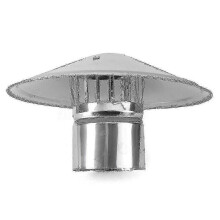 (8inchs) 4/6/8 Inch Zinc Alloy Mushroom Stove Pipe Chimney Cap Fireplace Rain Hat Smokeware
