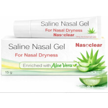 Saline Nasal Gel for Dry & Blocked Nose Relief-15g