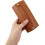 Camping Gas Tank Protector Brown Artificial Leather Canister Cover with Easy to Install Protective Function 3