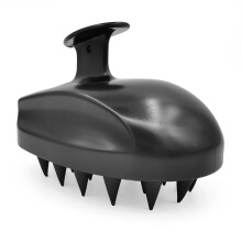 Massagebürste für Kopfhautmassage Black