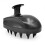 Massagebürste für Kopfhautmassage Black 1