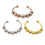 Verstellbare Anti-Stress-Ringe mit drehbaren Perlen im 3er-Pack MultiColor 1