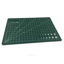 Doppelseitige PVC-Schneidematte für Kunst Green A5