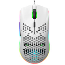 Weiße J900+V700 Tastatur+Maus 6400 DPI 29.2x10.2x4cm