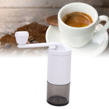 Manuelle Kaffeemühle, tragbar, weiß, 188.00 g