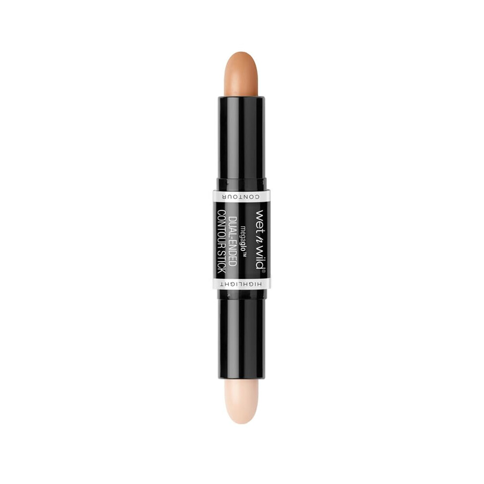 Wet N Wild Megaglo Dual-Ended Contour Stick Medium/Tan, Cruelty-Free