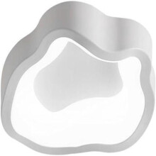 Lámpara de techo LED de nube de 12 W, luz blanca fría, ideal para niños, sala de estar, cocina y pasillo.