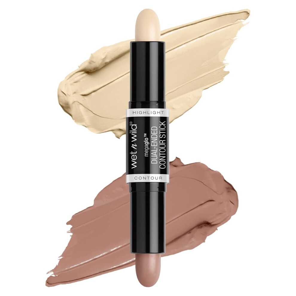 Wet N Wild Light Megaglo Dual-Ended Contour Stick, Medium, Cruelty-Free