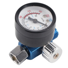 1/4"-Luftdruckregler für Farbpistolen, Manometer, Druckluftwerkzeugzubehör