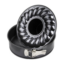 Zenker Schwarze Metallic 24cm Doppelboden-Kuchen- und Savarinform