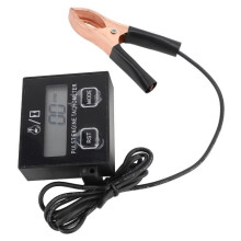 SURENHAP Puls-Motordrehzahlmesser, kleines digitales LCD-Display, Motorrad-Tachometer-Tester