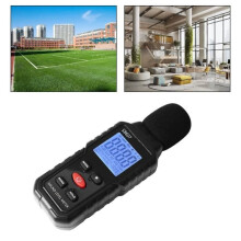 PWSHYMI S8607 Schallpegelmesser – Präziser Sensor – Hintergrundbeleuchtetes LCD-Display – Windgeschütztes Design