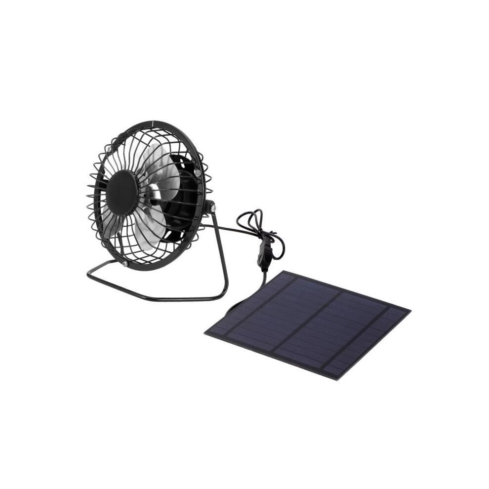 Solar-Powered Fan, 5W Photovoltaic Solar Panel Charger Set, Durable For The 9301941294994