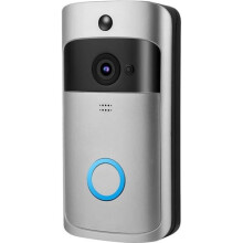 Tbest Kabellose Video-Türklingel – Infrarot-Türkamera – WLAN-Video-Gegensprechanlage