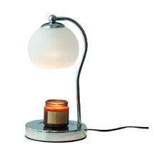 Glass Candle Warmer with Timer, Modern Wax Warmer for Scented Wax, Candle Warmer for Jar Candles, EU Plug