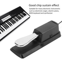 Lv.life Keyboard-Pedal Universelles Instrumentenzubehör Sustain-Pedal für Klavier, MIDI-Keyboard und Synthesizer