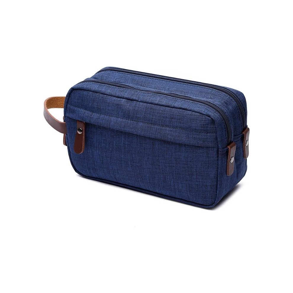 Aihontai Large Capacity Toiletry Bag, Makeup Bag, Portable Storage Bag, Tibetan Cyan
