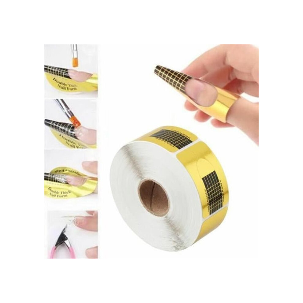Aihontai 500Pcs Nail Forms, Nail Art, Manicure, Nail Application
