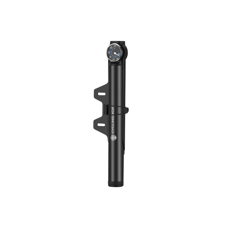 Electric Bike Pump With Gauge For Presta And Schrader Valves, Made Of Aluminum Alloy. Mini 120 Psi Bicycle Tire Pump. 9301941305133