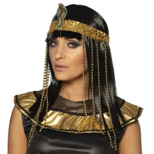 Boland Queen of Egypt wig with headband, one size fits all