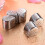 Getek Sakura Edelstahl-Eiswürfel mit Beutel (6 Stück) 1