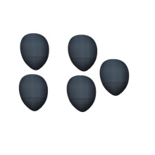 Finger Puff Make-up-Schwämme im 5er-Pack Black