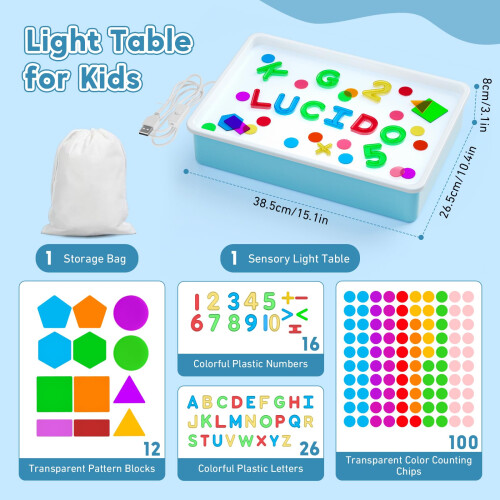 Sensory Toys for Autism, Fun Sensory Light Table 1