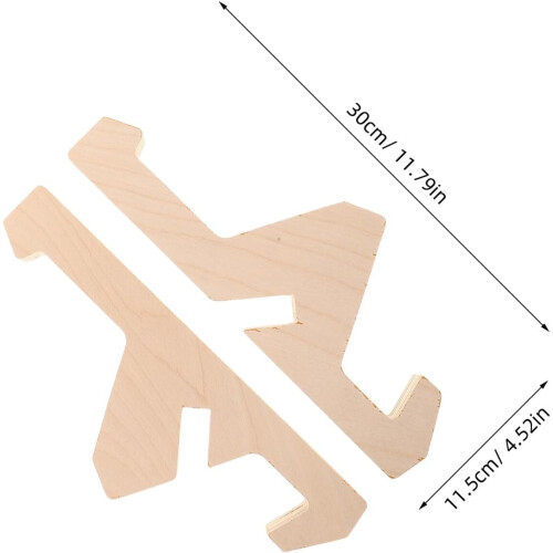 Présentoir de sol en bois pour skateboards - Installation facile et support stable 1
