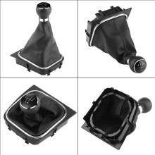 Schaltknaufmanschette, 5-Gang-Schaltknaufmanschette, für Golf 6 MK5 MK6