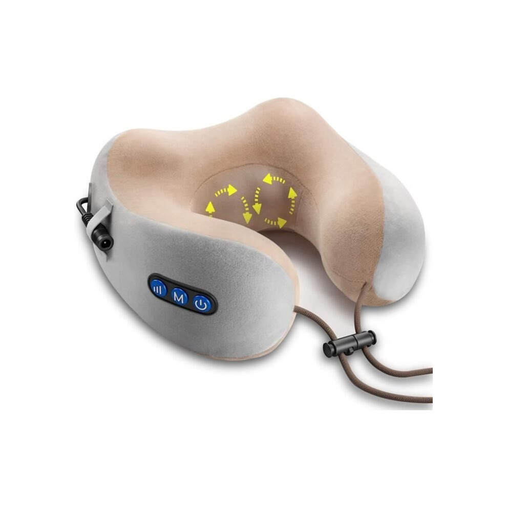 Aihontai Neck Massager, U-Shaped Massage Pillow, Usb Charging Smart Neck Massager For Sleep And Pain Relief