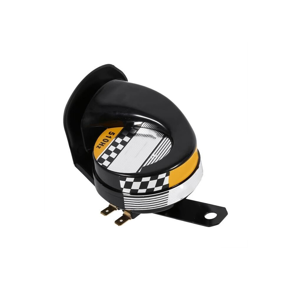 Gorgeri Universal Mini Electronic Loud Snail Horn For Motorcycle, Loud Vocal Speaker, 12V 510Hz Snail Horn Trumpet 9301941310977