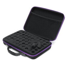 Aufbewahrungsbox/Etui für ätherische Ölfläschchen mit 60 Fächern (10 ml)