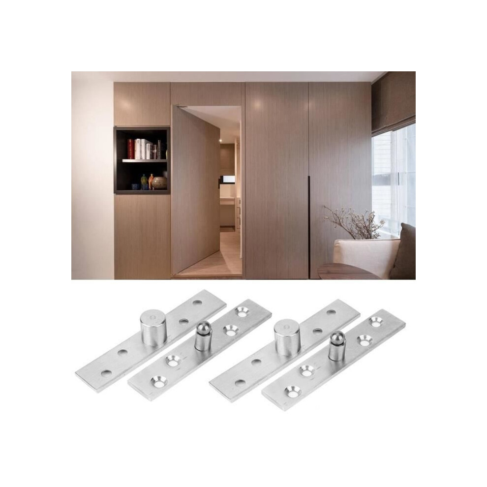 Aramox 360-Degree Door Hinge, 2 Pieces, 360-Degree Rotating Pivot Hinge, Steel Rotating Door Hinge 9301941309438