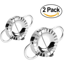 Ravioliform – Nicht spezifiziert – 2er-Set – Edelstahl – Groß und Klein – Modernes Design