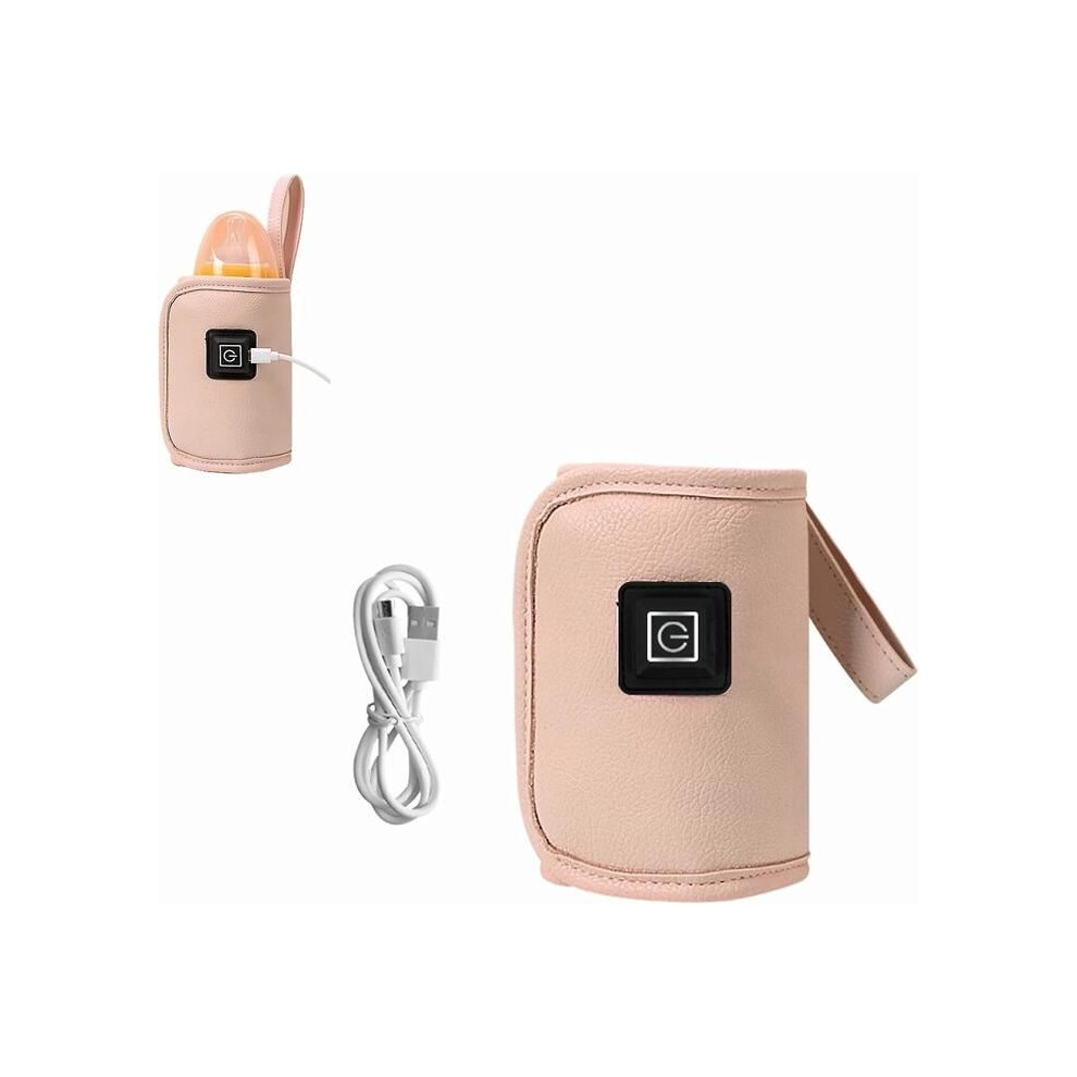 Aihontai Baby Bottle Warmer, Usb Milk Warmer, Gentle Heat That Maintains The Ideal Temperature For Baby's Milk, Used For Milk