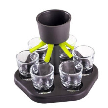 Schnapsglasspender – 6 Gläser