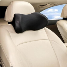 Auto-Kopfstütze, Auto-Nackenkissen (schwarz)