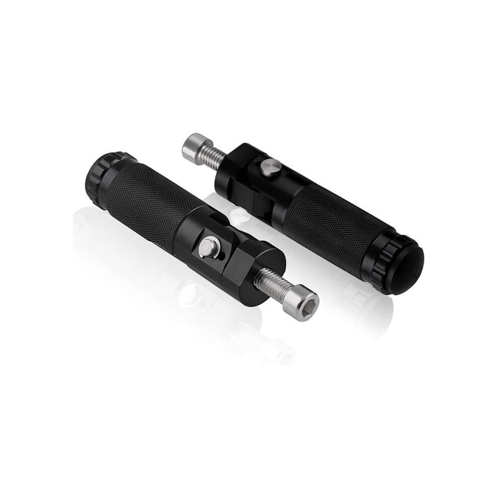 Motorcycle Footrests, Motorcycle Foot Pegs, Motorcycle Pedals, Aluminum Motorcycle Footrests, Universal Feet Compatible With 8Mm Locking 9301941319703