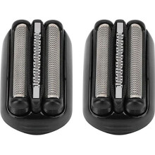 2x Ersatzscherkopf 21B für Braun Series 3 Elektrorasierer 301S, 310S, 320S, 330S, 340S, 360S, 3010S, 3020S, 3030S, 3040
