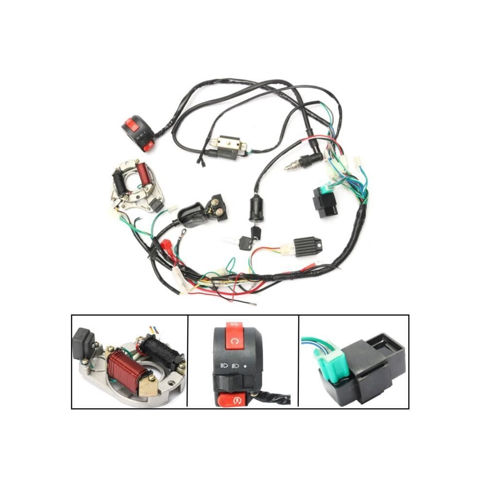 50Cc 70Cc 90Cc 110Cc Cdi Starter Regulator Electric Ignition Coil Kit For Atv/Quad 9301941320587