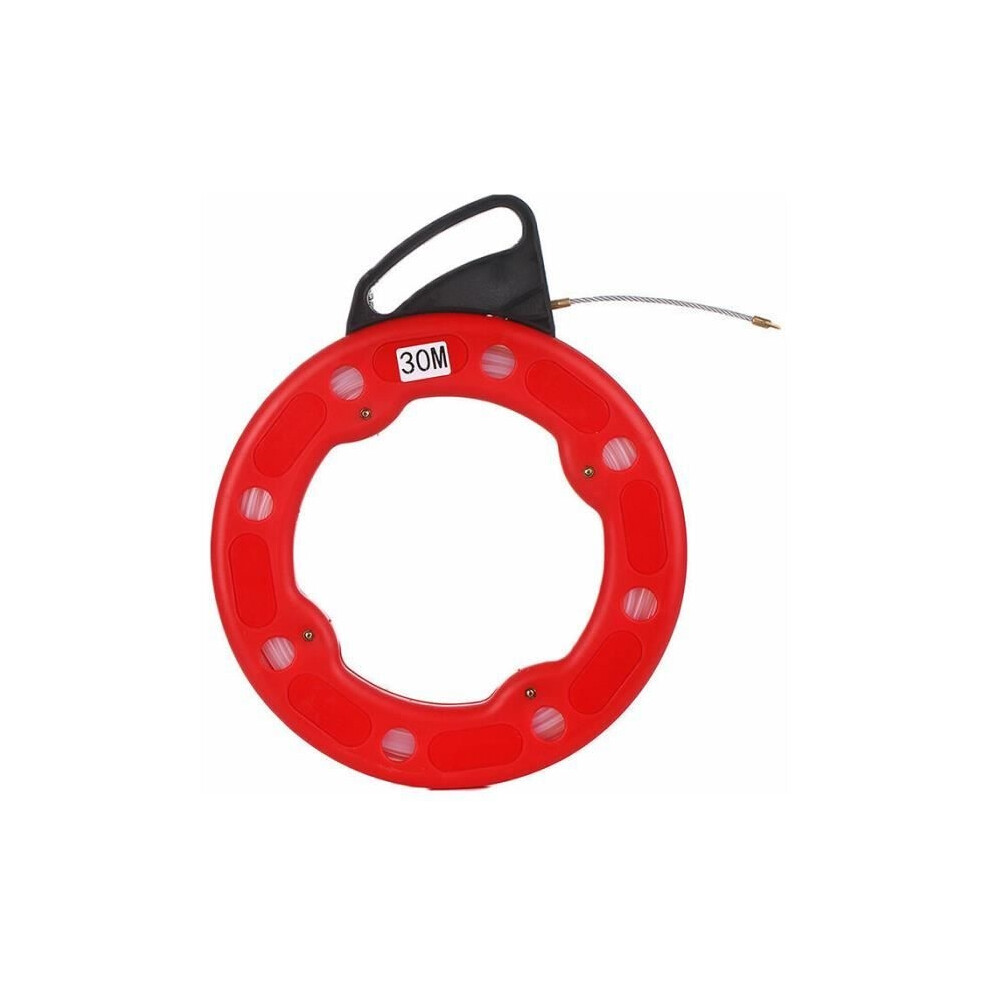 Cable Puller - Yyv - 30M - Fiberglass - Red 9301941322598