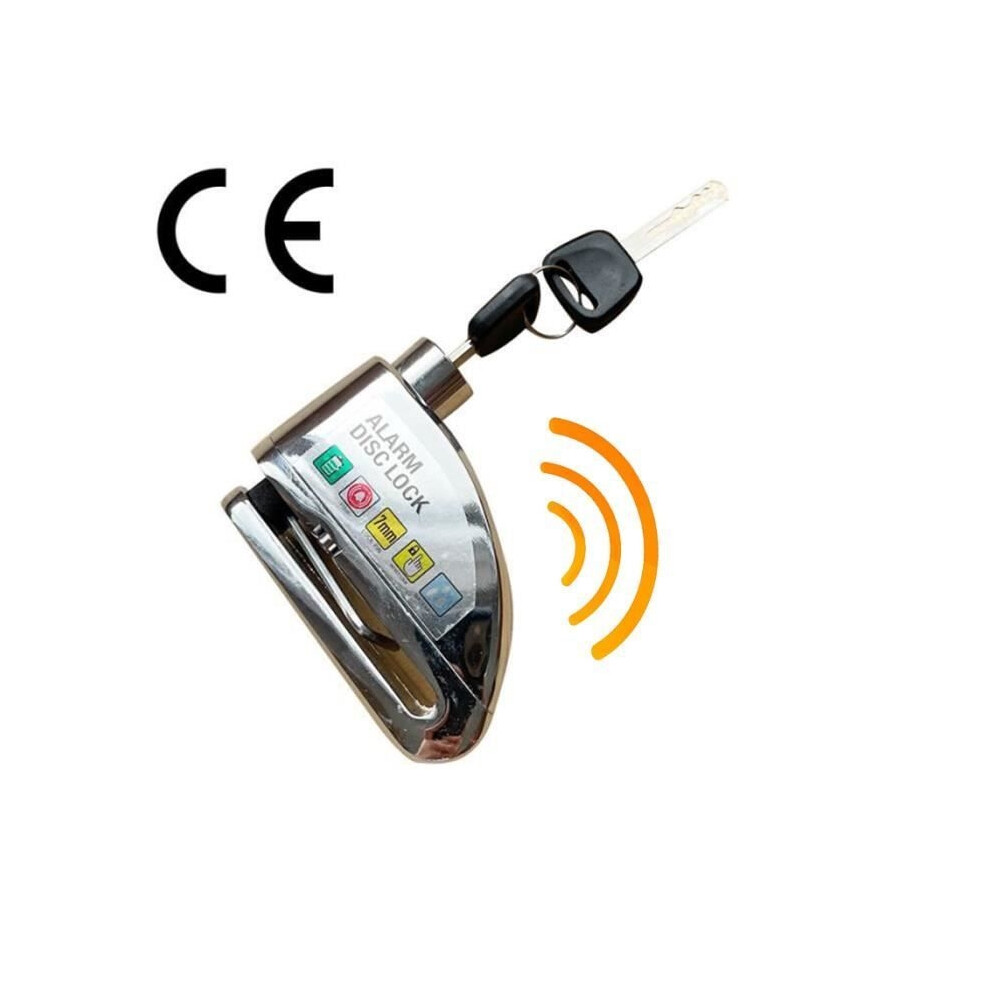 Motorcycle Anti-Theft Device, Motorcycle Alarm Disc Lock With Alarm, Electric Scooter Anti-Theft Device With Alarm For Motorcycle, Bicycle, Scooter 9301941321331