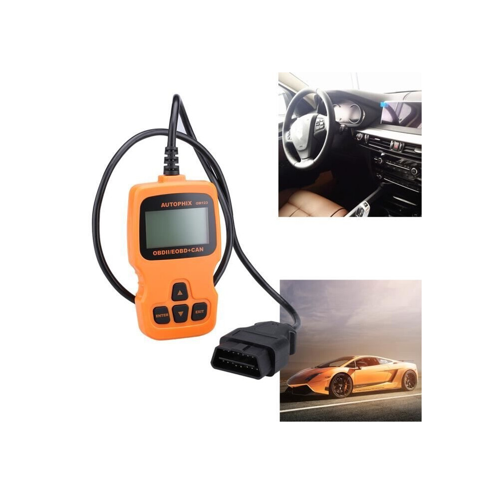 Autophix Obdmate Obd2 Om123 Vehicle Fault Code Scanner Car Auto Diagnostic Analysis Tool Orange 9301941324592