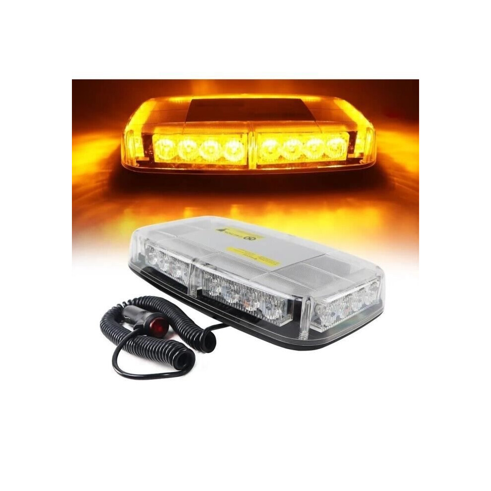 24 Led Warning Roof Strobe Bar With Magnetic Base Light 9301941331101