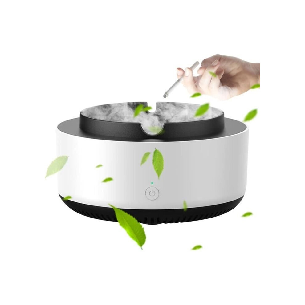 Ashtray With Air Purifier, 2 In 1 Smokeless Ashtray, Smoke Vacuum Ashtray, Car Ashtray, Electronic Ashtray. 9301941332979
